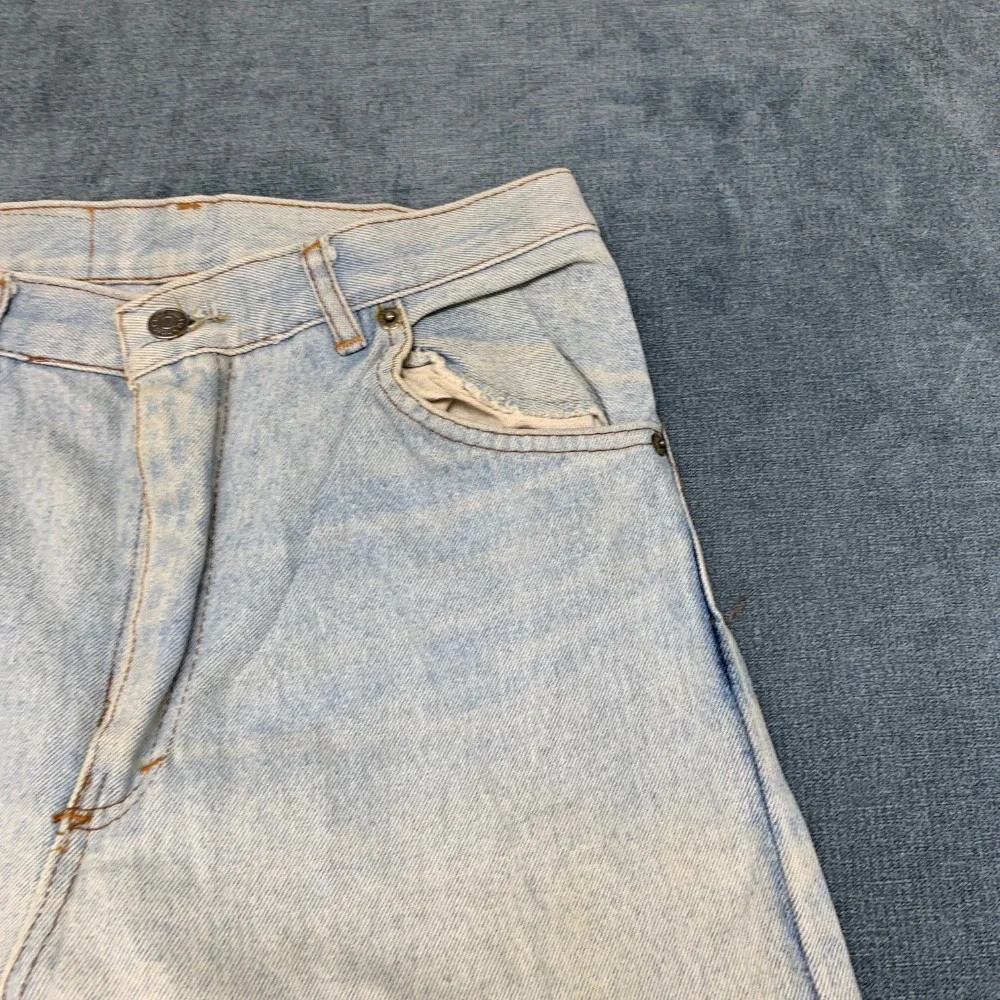 Vintage Levi's 501 Jeans Mens 29x36 Blue Denim Mid Rise Light Wash Streetwear